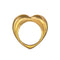Mon Coeur Gold Smooth Ring