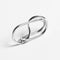 Double Ring L'Audacieuse Reversible Silver