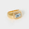 Bague 01 Aigue Marine