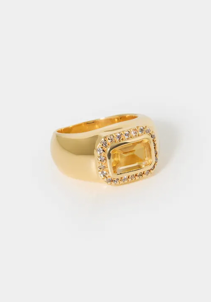 Bague 01 Citrine