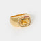 Bague 01 Citrine Multicolore