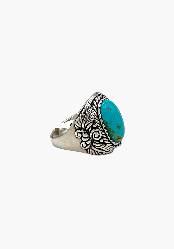 Bague Bombée Turquoise - Sélectionné par Blush