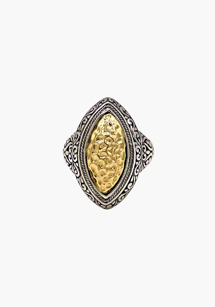 Bague Argent Et Plaqué Or - Sélectionné par Blush