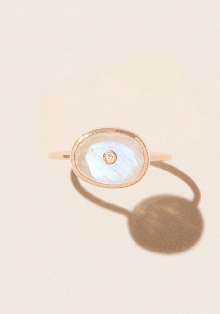 Bague Orso Moonstone - Pascale Monvoisin