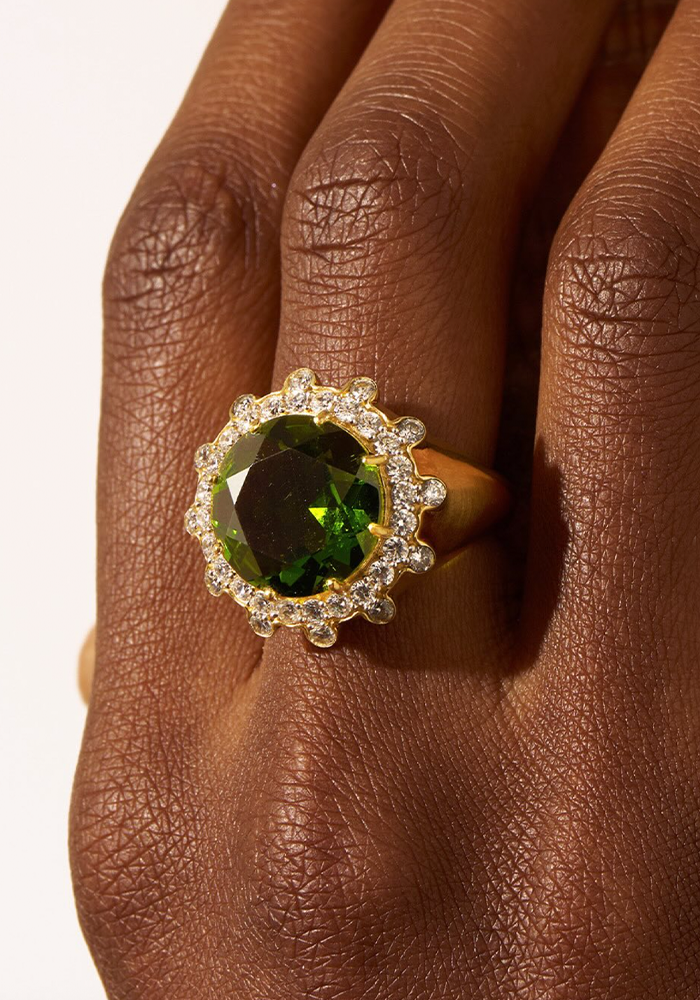 
Bague Sol Kaki - Be Maad
