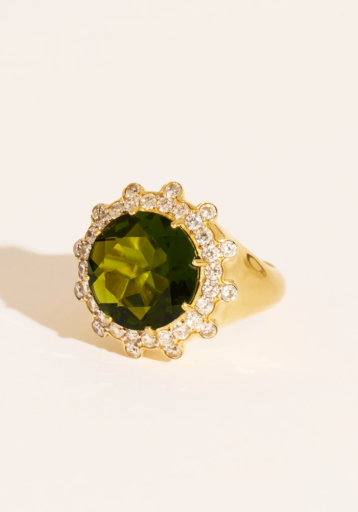 Bague Soleil Sauvage Kaki - Be Maad