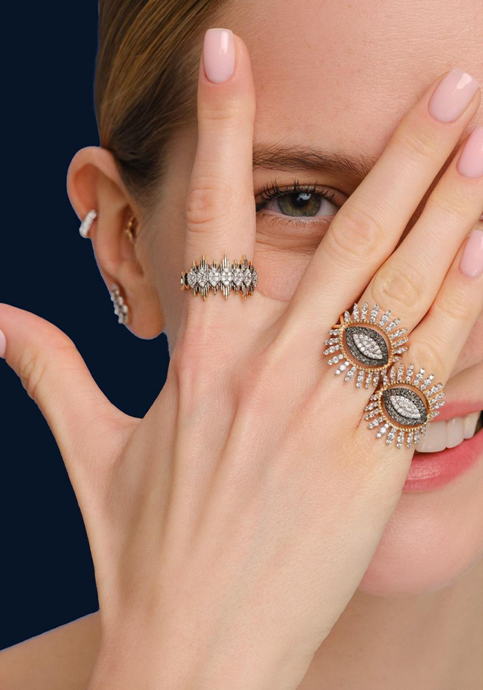 Kismet milka hamsa ring discount