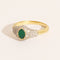 Bague Gigi Onyx Vert