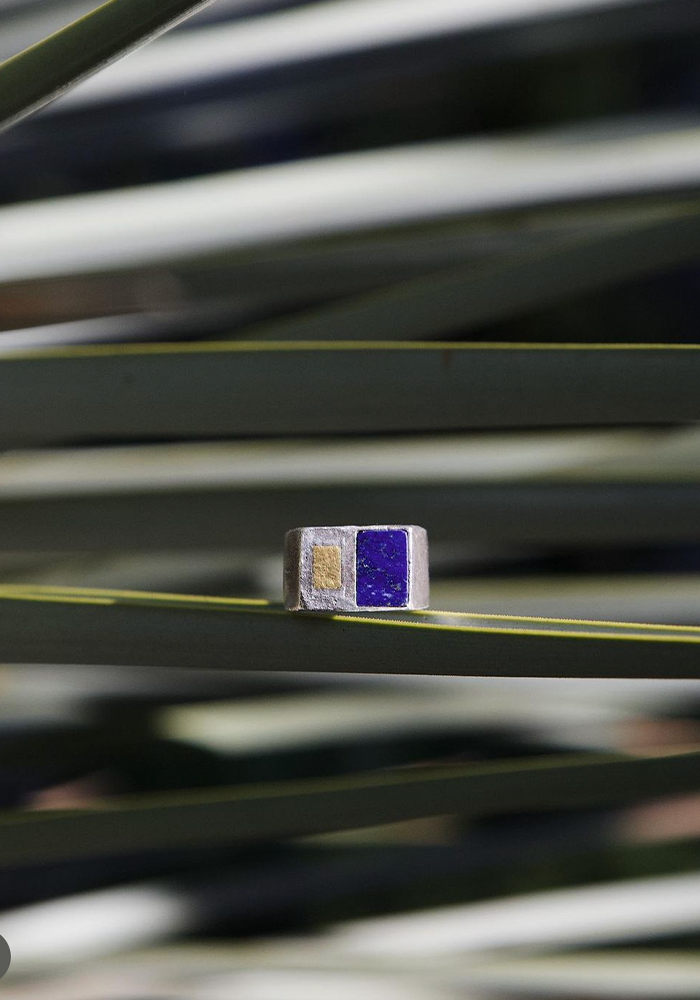 Bague Maraja Lapis Lazuli - Baya Creation Paris