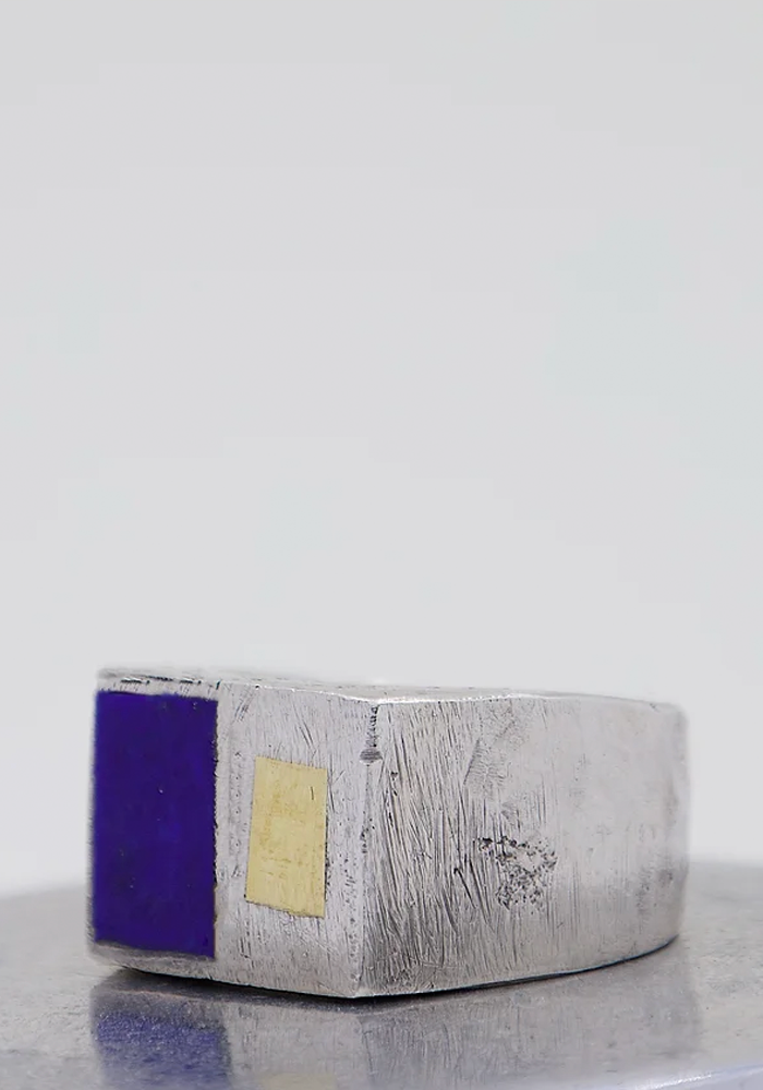 Bague Maraja Lapis Lazuli - Baya Creation Paris