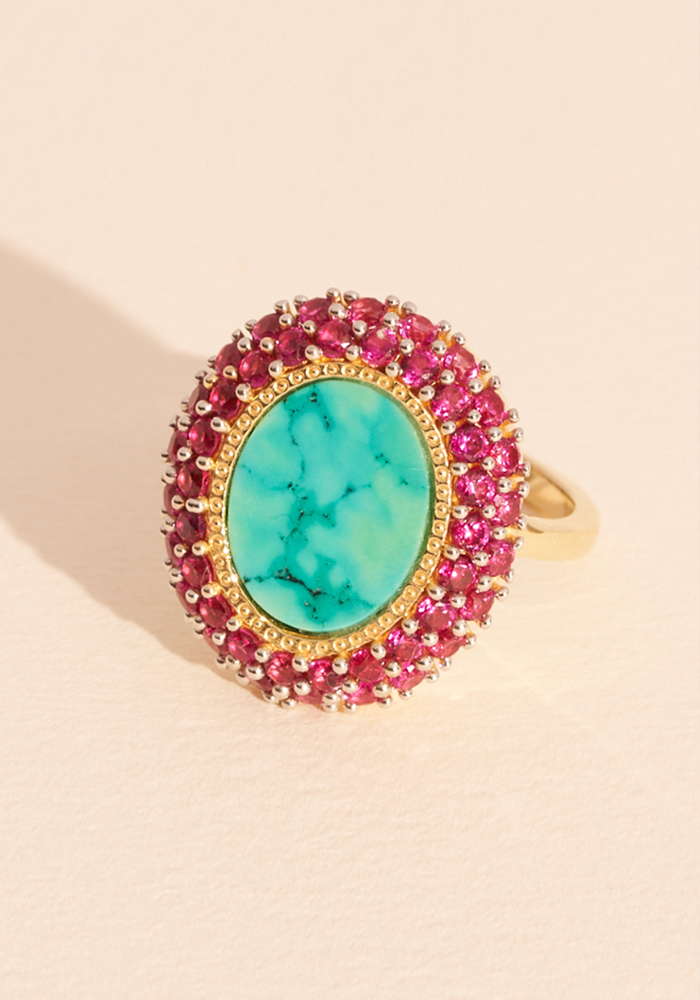 Bague Mirage Turquoise - Be Maad