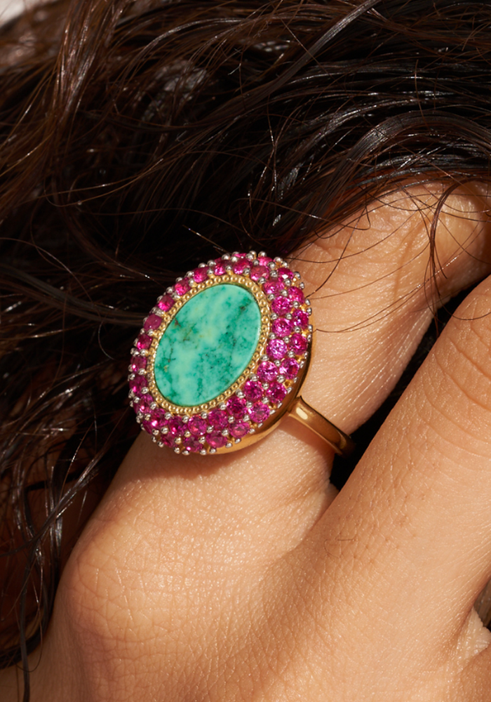 Bague Mirage Turquoise - Be Maad