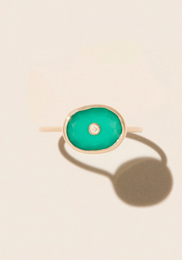 Orso Green Onyx Ring