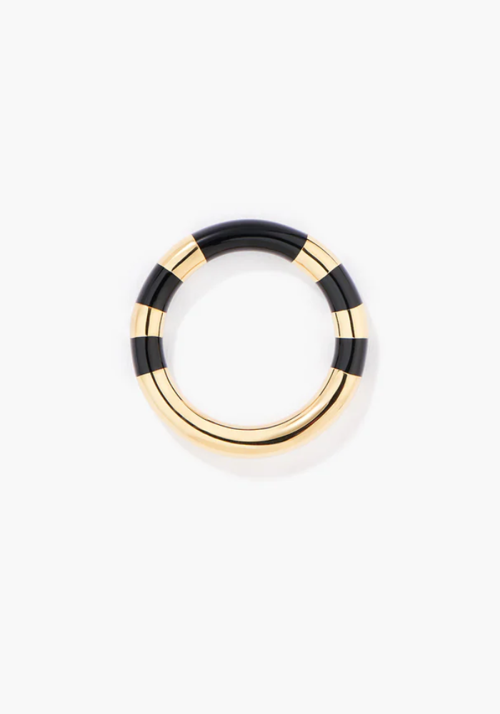 Bague Positano Noire - Aurélie Bidermann