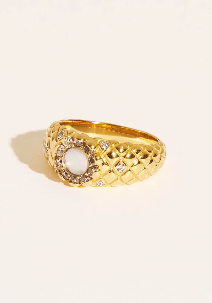 Bague Rive D'Or Nacre - Be Maad