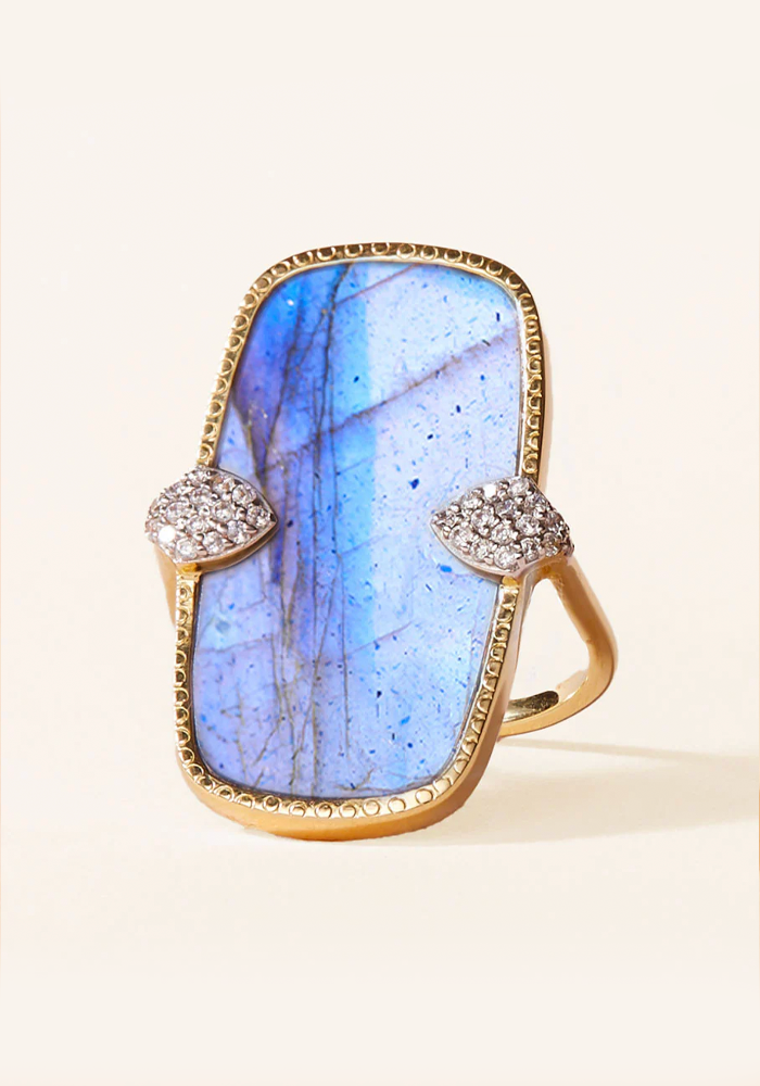 Bague Sangha Labradorite - Be Maad