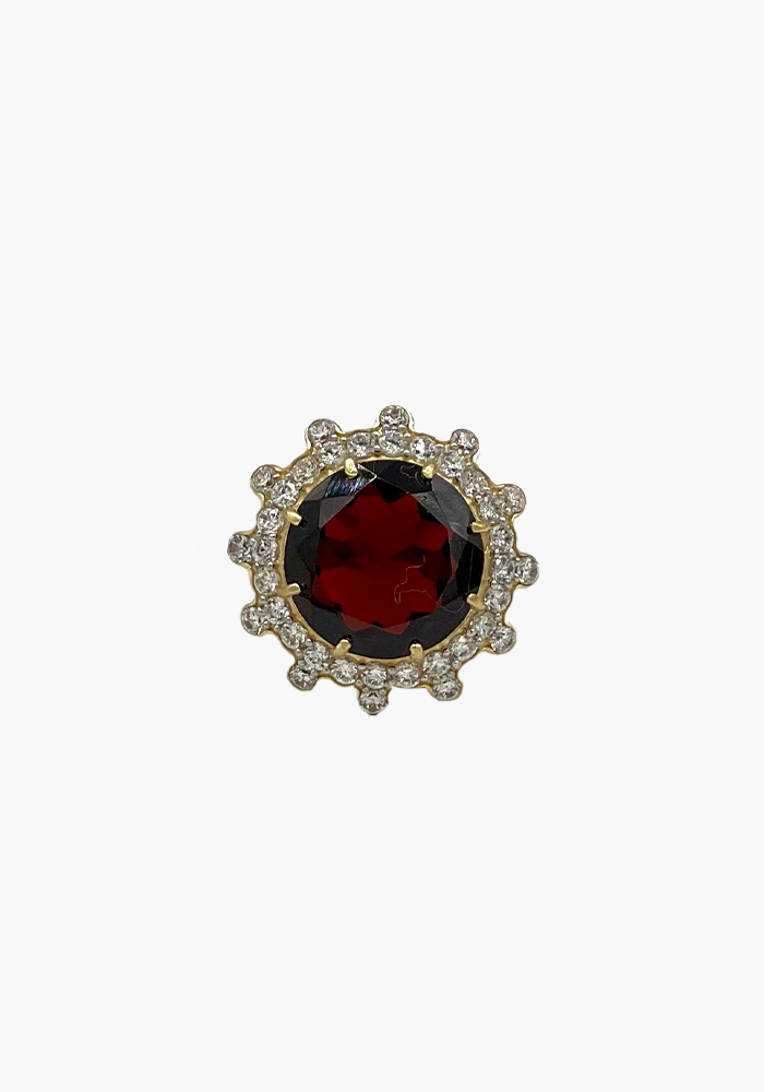 Bague Sol Grenat - Be Maad