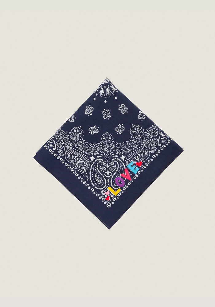 Bandana Love Navy - Call It By Your Name