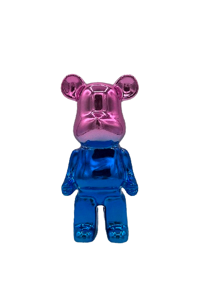 Pink And Blue Teddy Bear Piggy Bank