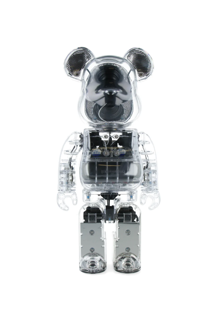 Statue Bearbrick Enceinte Clear Rinaro - Artoyz