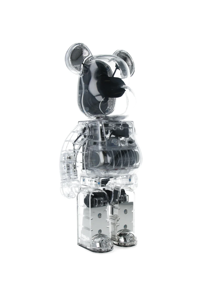 Statue Bearbrick Enceinte Clear Rinaro - Artoyz