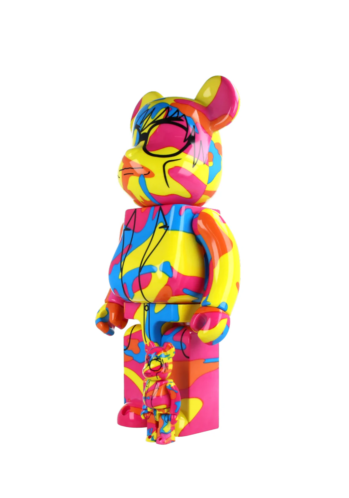 Set De 2 Bearbrick Andy Warhol Special - Blush Sélection Décoration