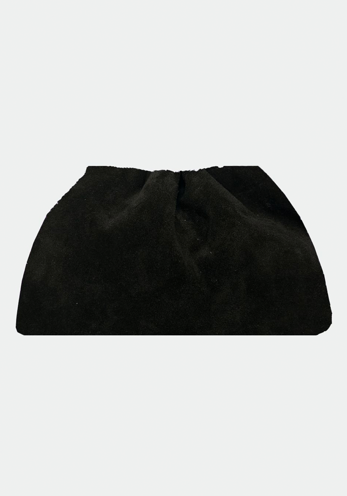 Sac Big Uniq Velvet Black - Sista Paris