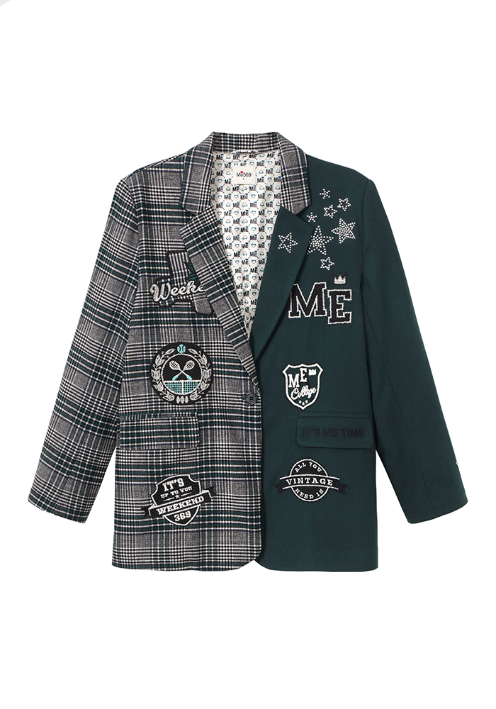 Veste Morgan Emerald Checks - Me369