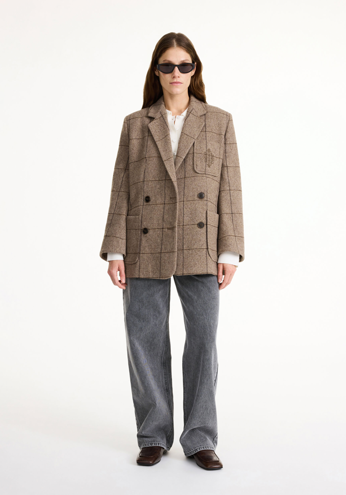 Veste Railey Autumn Check - By Malene Birger