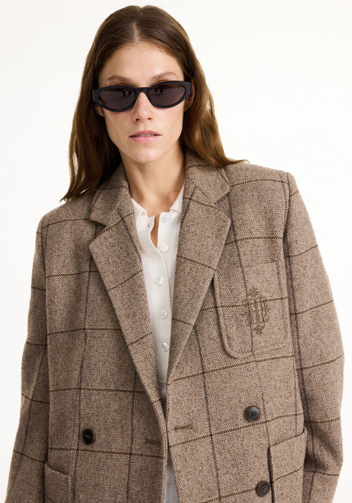 Veste Railey Autumn Check - By Malene Birger