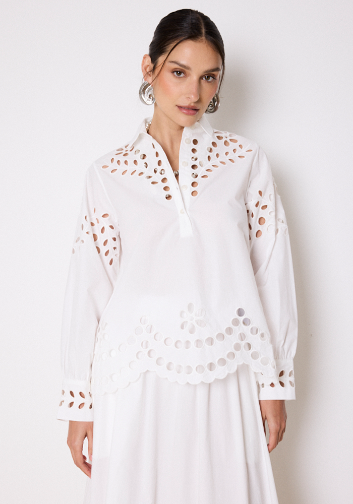 Blouse Airam Blanche - Notshy