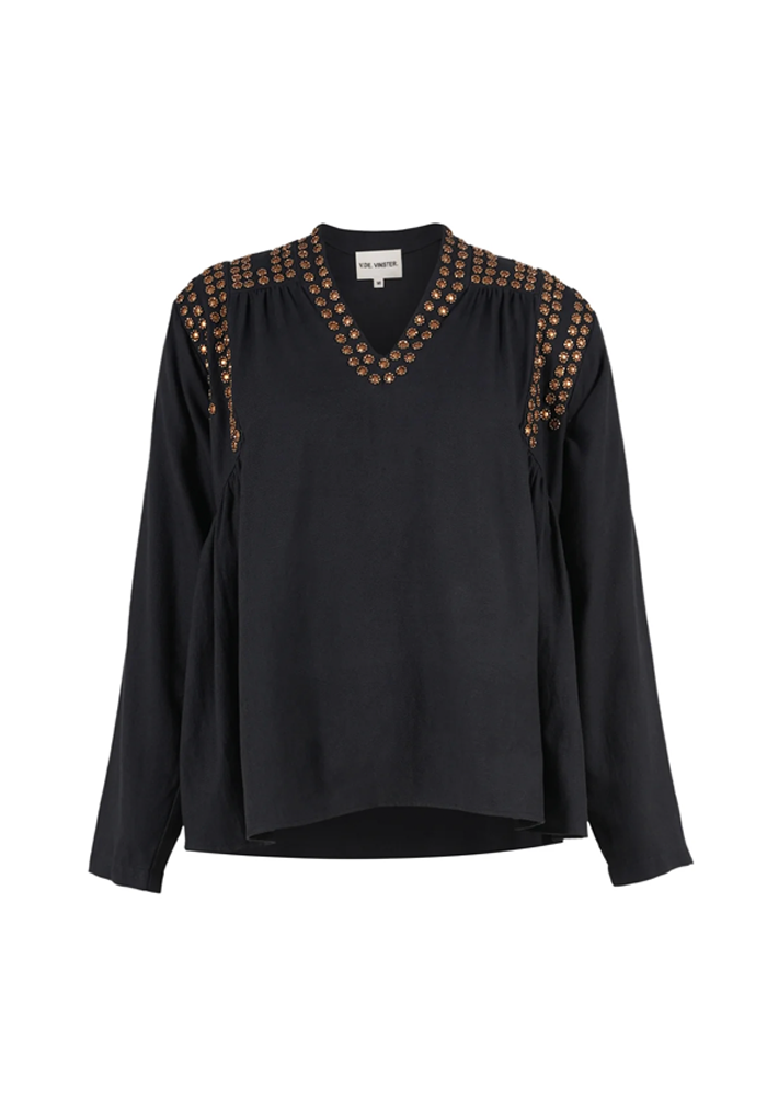 Blouse Bling Noire - V De Vinster