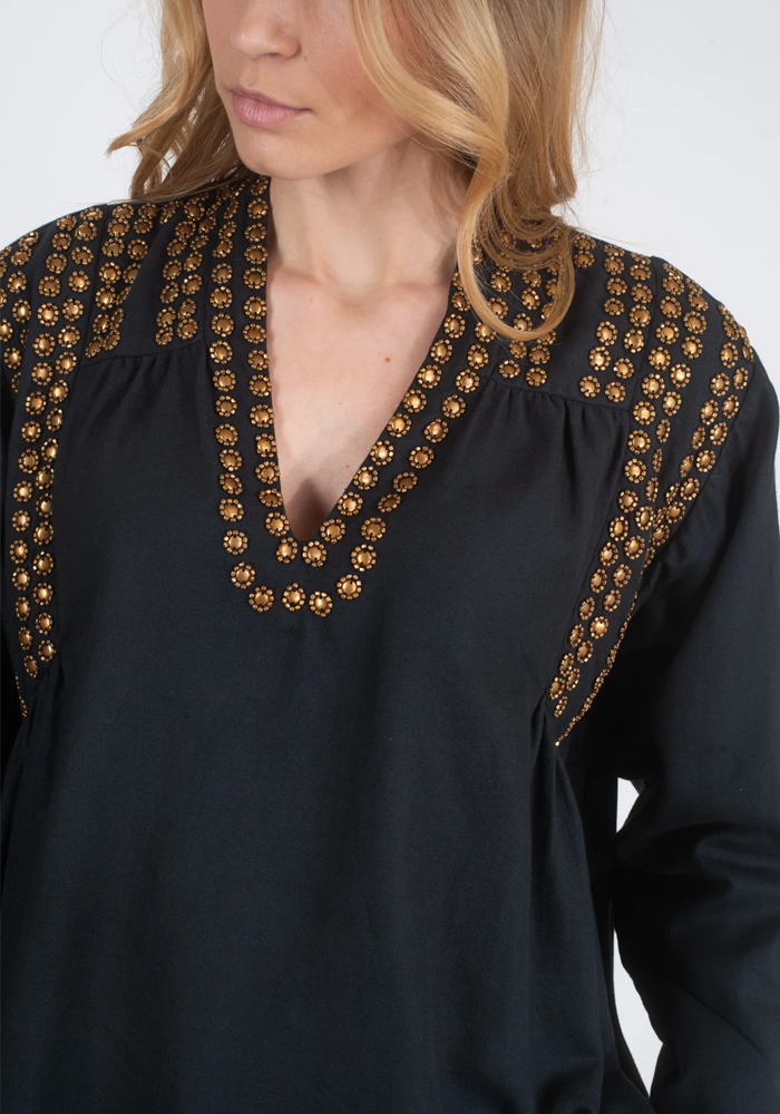 Blouse Bling Noire - V De Vinster