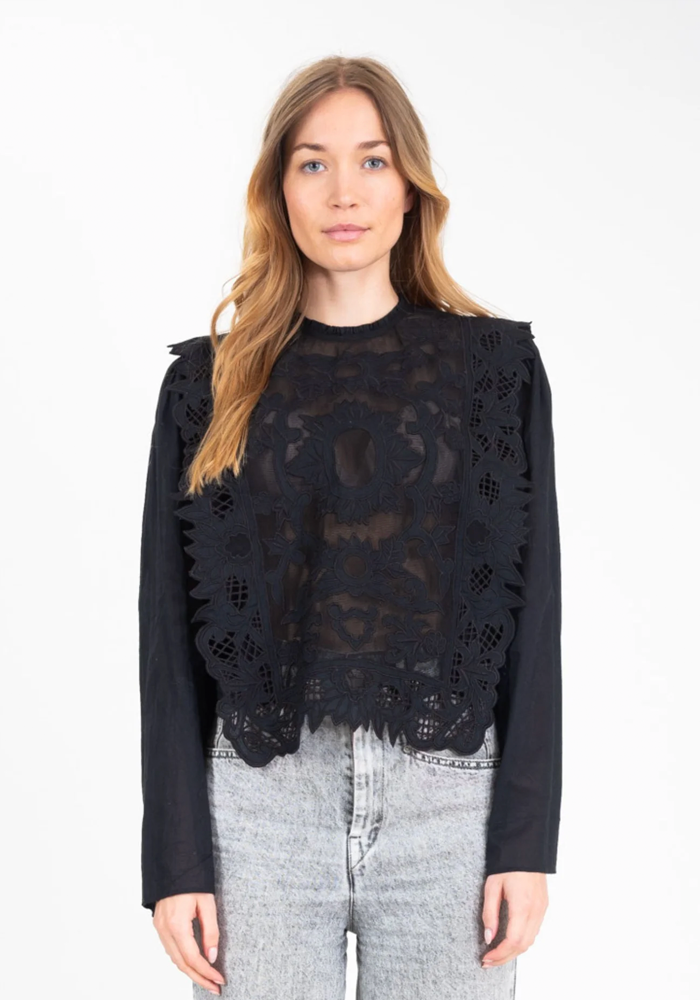 Blouse Heart Noire - V De Vinster