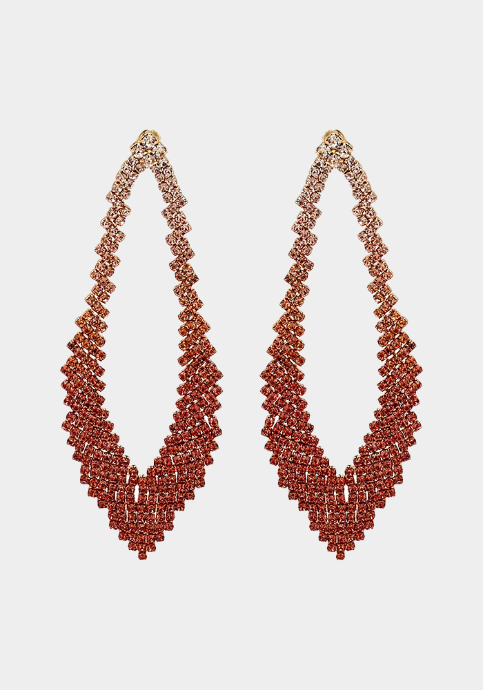 Liza Red Earrings