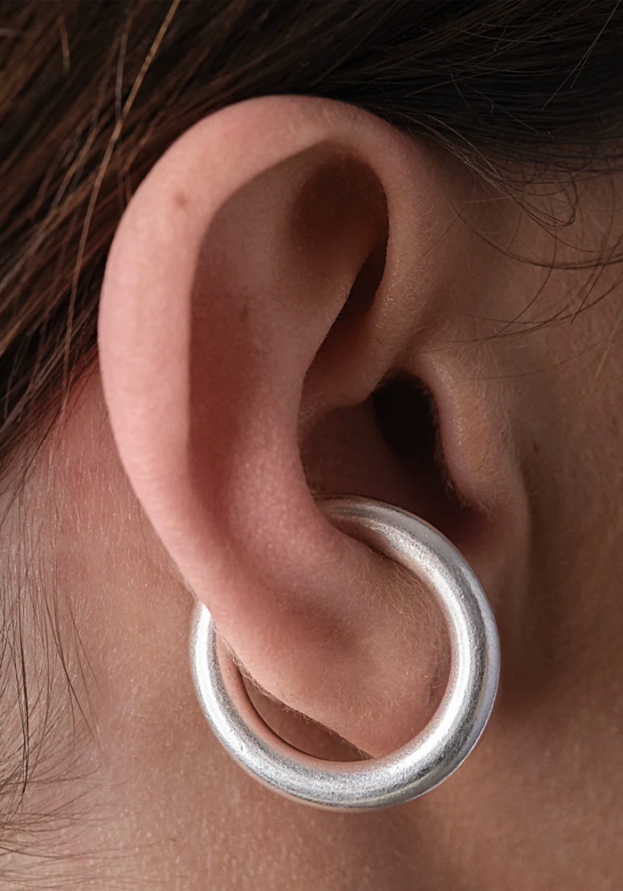 Bijou D'Oreille Hoops Argent - Sigal