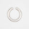 Bijou D'Oreille Hoops Argent