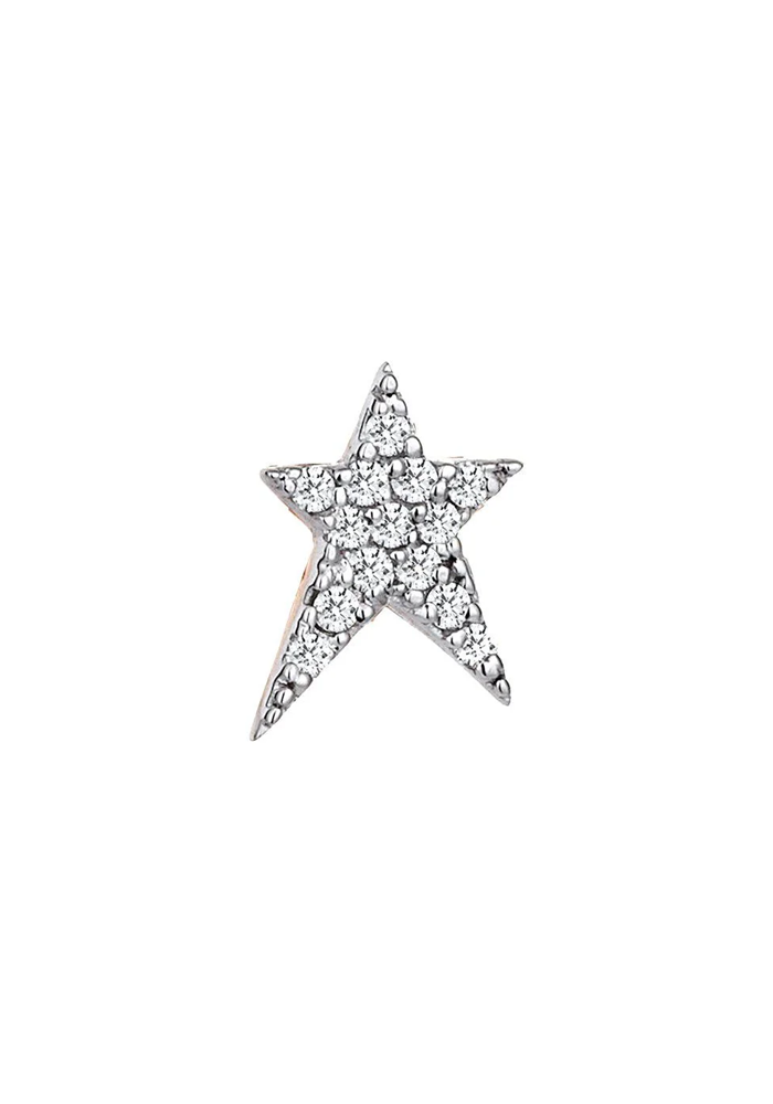 Boucle D'Oreille Maxi Pave Star Struck - Kismet By Milka