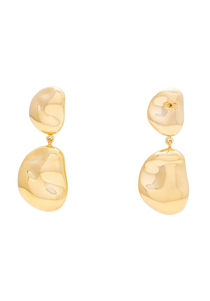 Boucles D'Oreilles Double Nugget - Vanessa Baroni