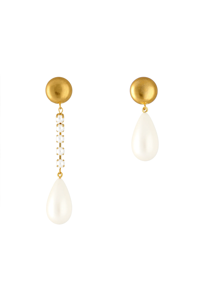 Boucles D'Oreilles Irregular Pearl - Vanessa Baroni