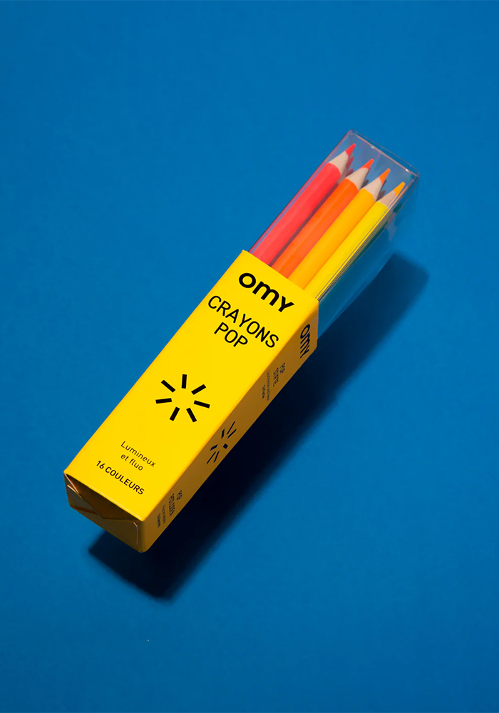 Boite De 16 Crayons Pop - OMY