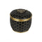 Large Black and Gold Bee Box