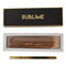 Sublime Oud Black Incense Stick Box + Rectangle Brass Support