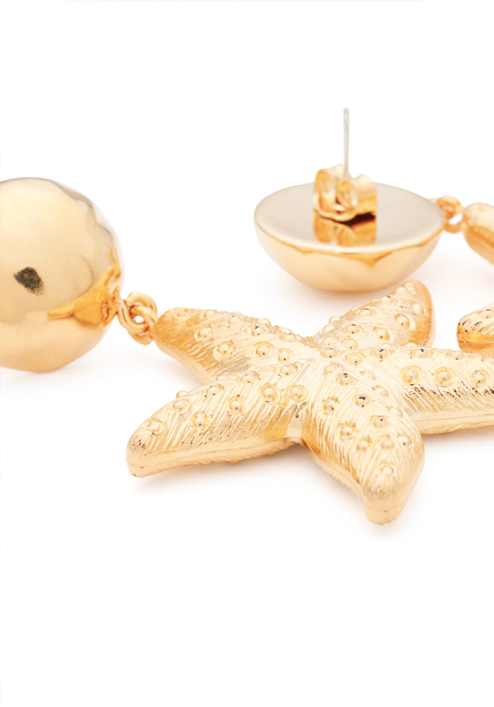 Boucles D'Oreilles Starfish Gold - Vanessa Baroni