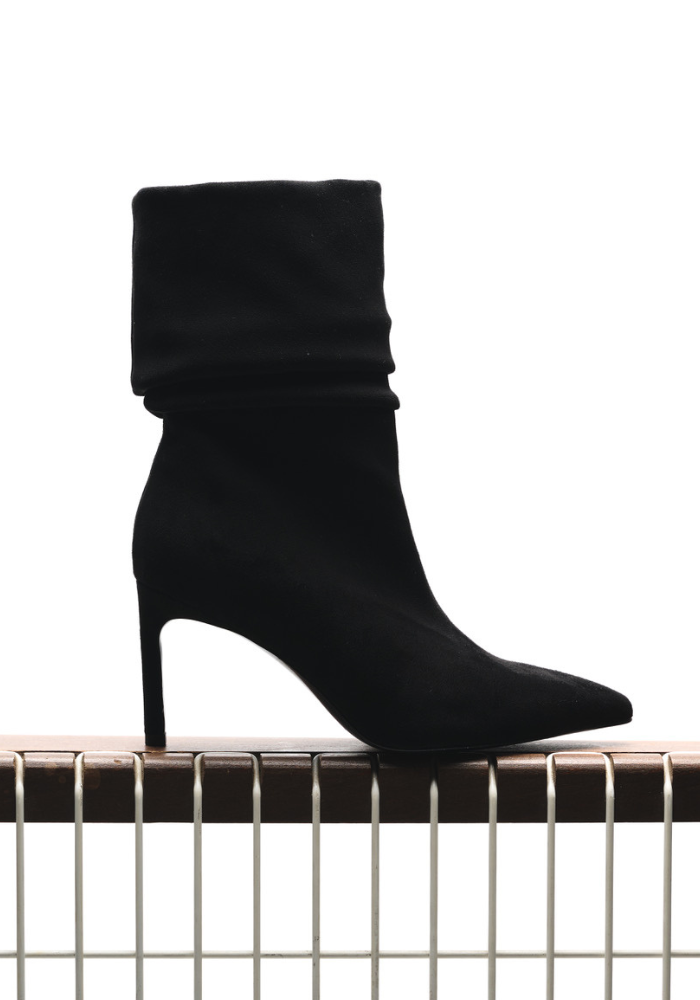 bottes Zaha noir en cuir