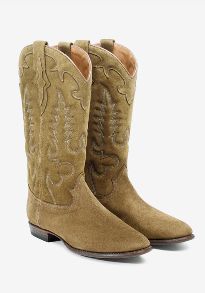 Bottes Midnight Suede Camel - Shiloh Heritage