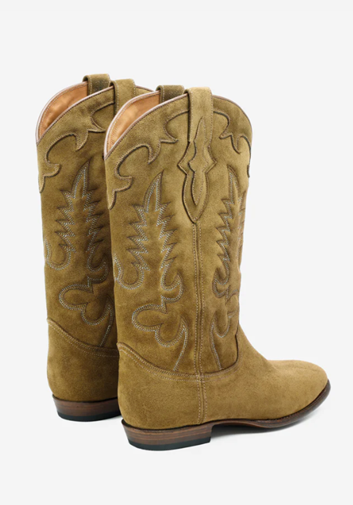 Bottes Midnight Suede Camel - Shiloh Heritage