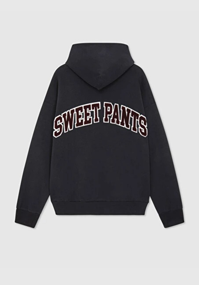 Sweat Bouclet Hood Navy - Sweet Pants