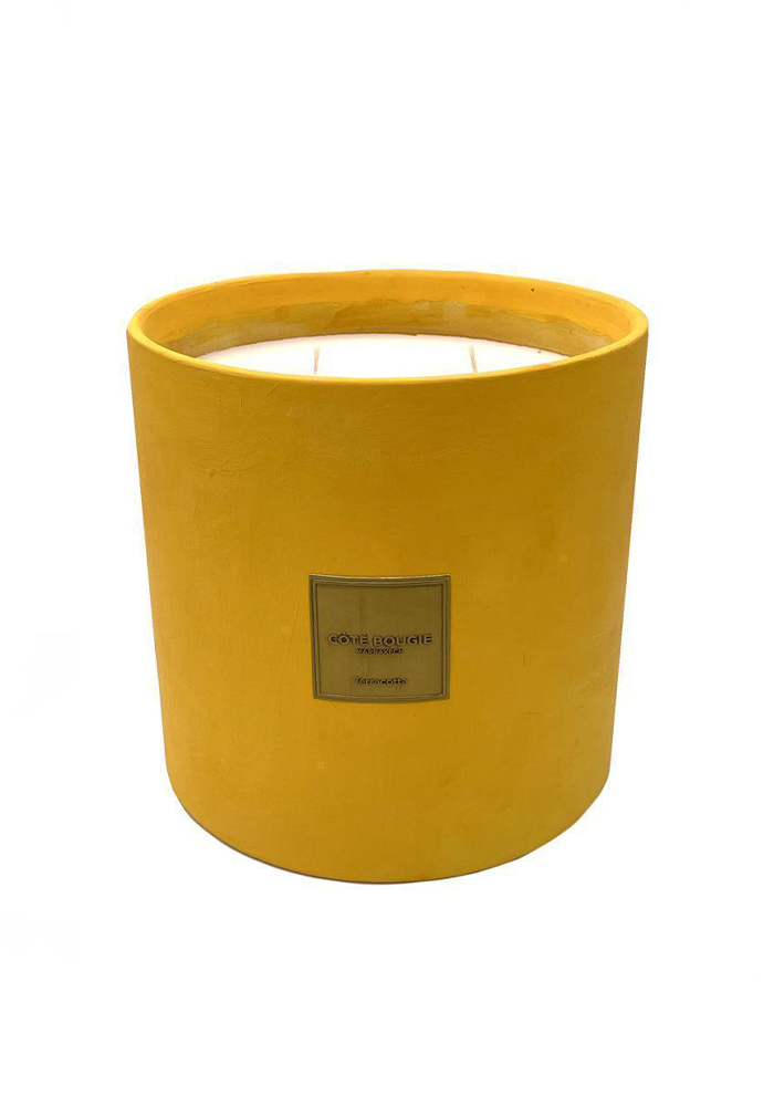 Vela Amarillo Terracota Mate XL Blush EXCLUIDO