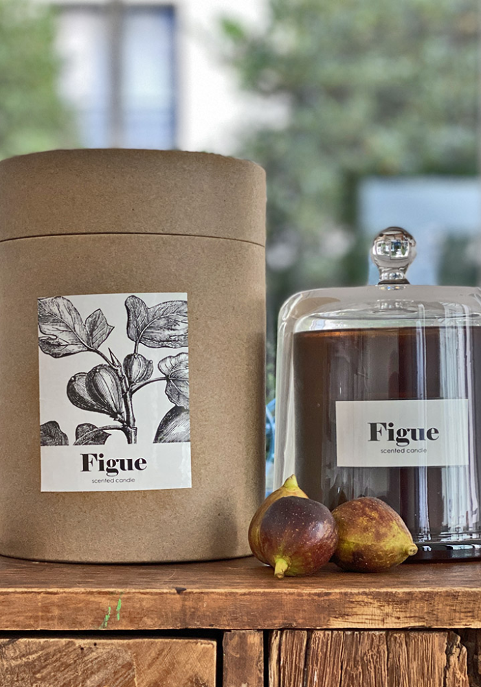 Bougie Cloche Figue - Sélectionné par Blush